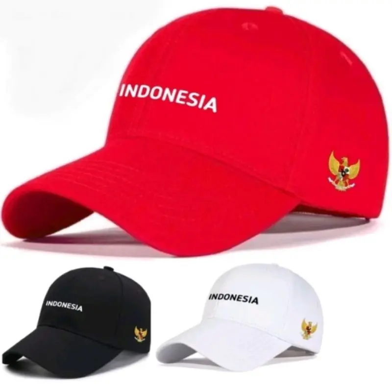 NEXTSETW - 306 Topi Garuda Indonesia Kemerdekaan 17 Agustus 1945 Warna Merah Putih Hitam 0