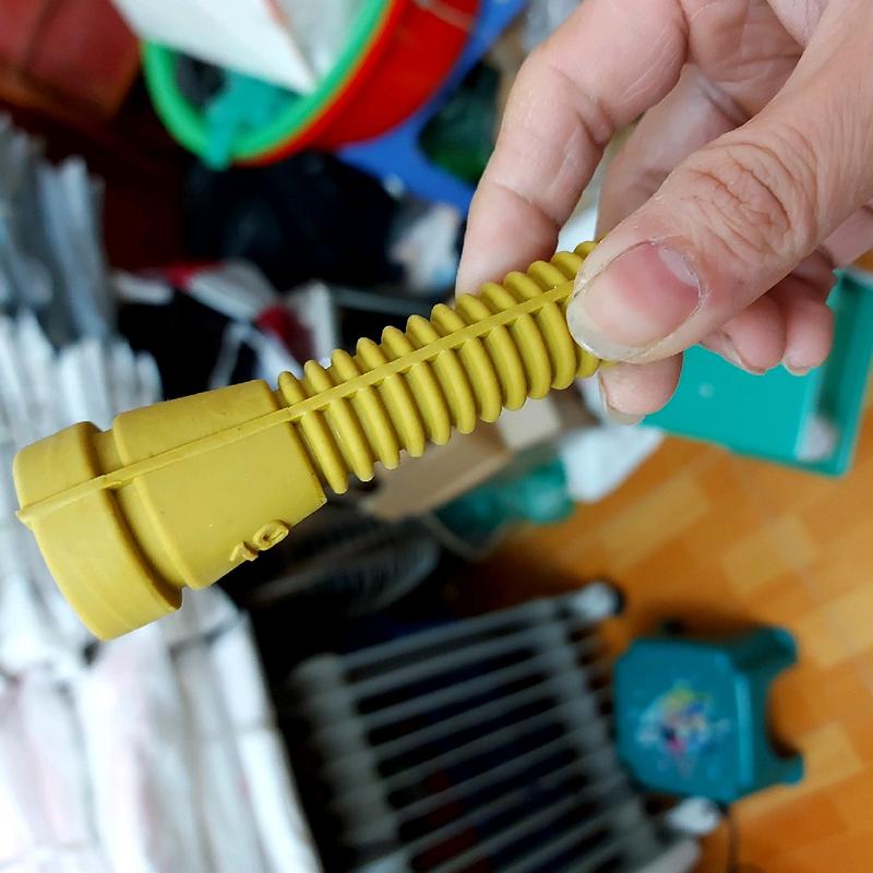 Combo 30 Núm cao su vặt lông gà, lông vịt số 19 màu vàng + đen, núm cao cấp, chất liệu cao su thiên nhiên mềm, dẻo, độ bền cao