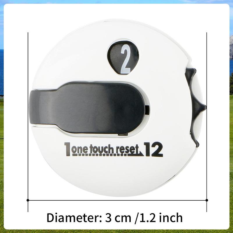Product Introduction of Portable Mini Golf Stroke Score Counter, 1 Count Golf Attachment 11