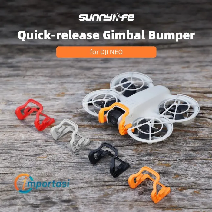 SUNNYLIFE Gimbal Bumper For DJI NEO Quick Release Lens Protector Pelindung Lensa