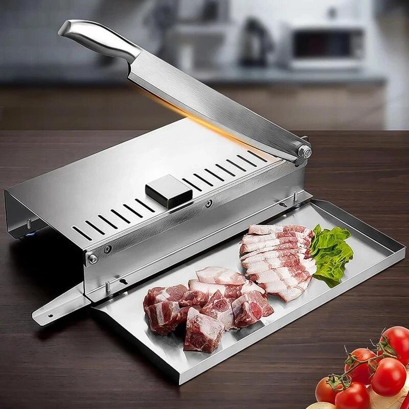 Dao chặt thịt gà inox máy chặt xương thịt rau củ quả đa năng thông minh tiện dụng siêu tiện lợi - DC5173