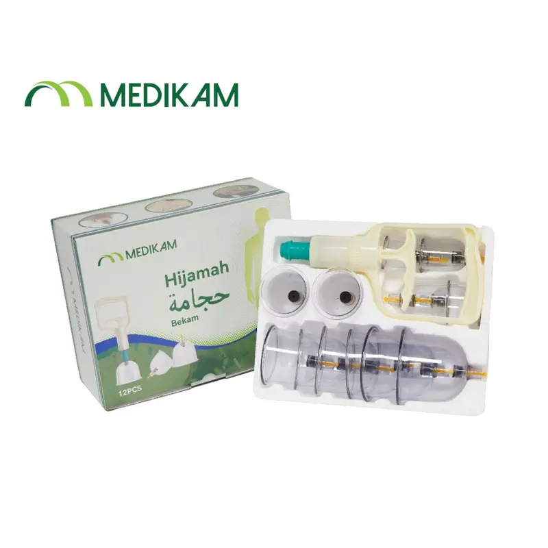 *Ready Stock* Bekam Set (Isi 12 Kop)(Pamp Bekam) Hijamah Alat Kop Bekam Cupping - medikamhealthycare Terapi Tubuh Sehat 4