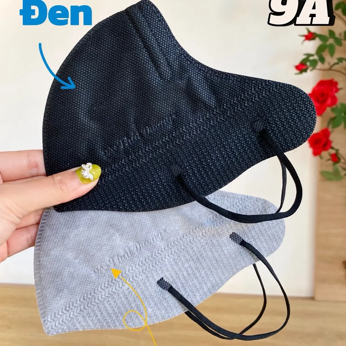 ( Sét 200 cái) Khẩu trang 9A Thái Dương phom to 5 lớp chống nắng toàn diện - Thương hiệu uy tín