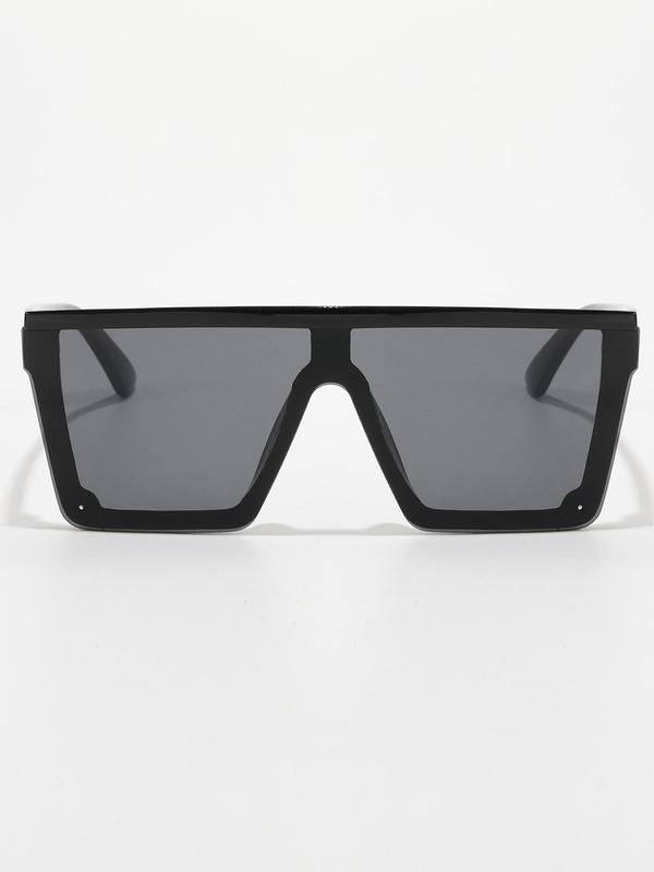 Square Flat Top Sunglasses, Travel Accessories for Women Men, Lightweight and Durable for Outdoor Sun Protection Glasses for Daily Use Spring Holiday Summer 2