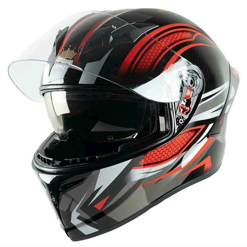  MŨ BẢO HIỂM FULLFACE 2 KÍNH LÓT THÁO RỜI CHÍNH HÃNG ROYAL M266 Helmet 