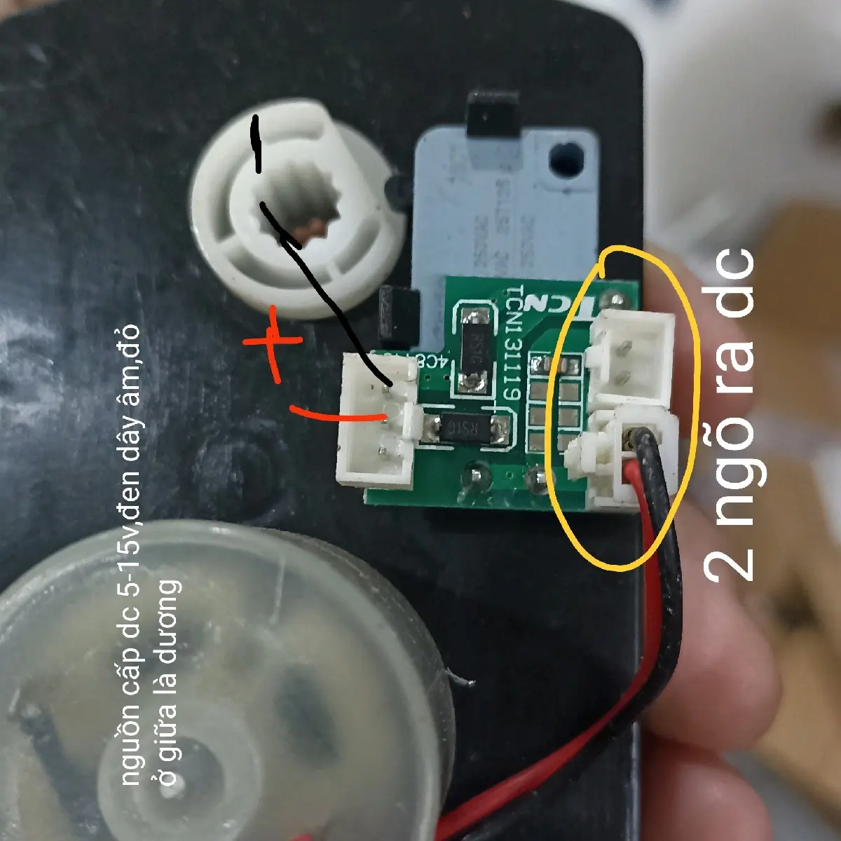 mô tơ giảm tốc dc 5-15vdc