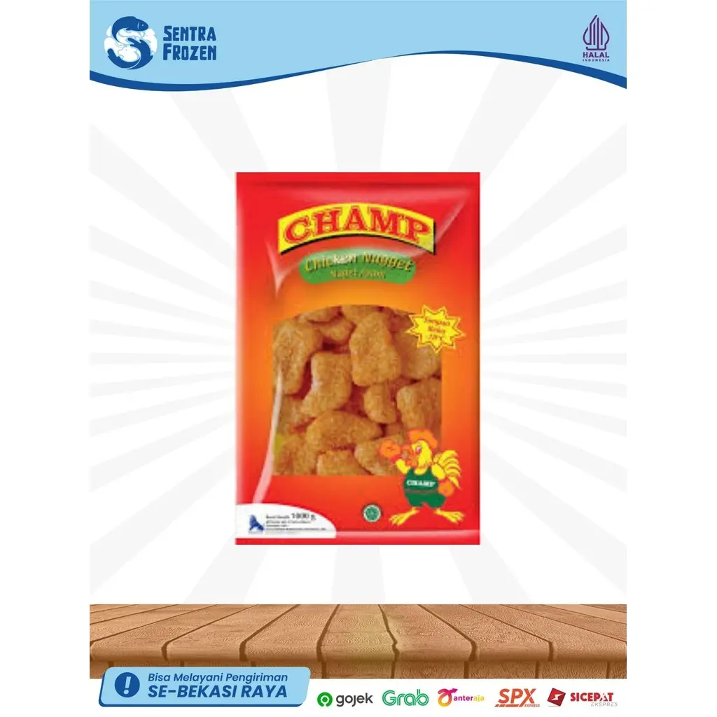 CHAMP CHICKEN NUGGET 900GR
