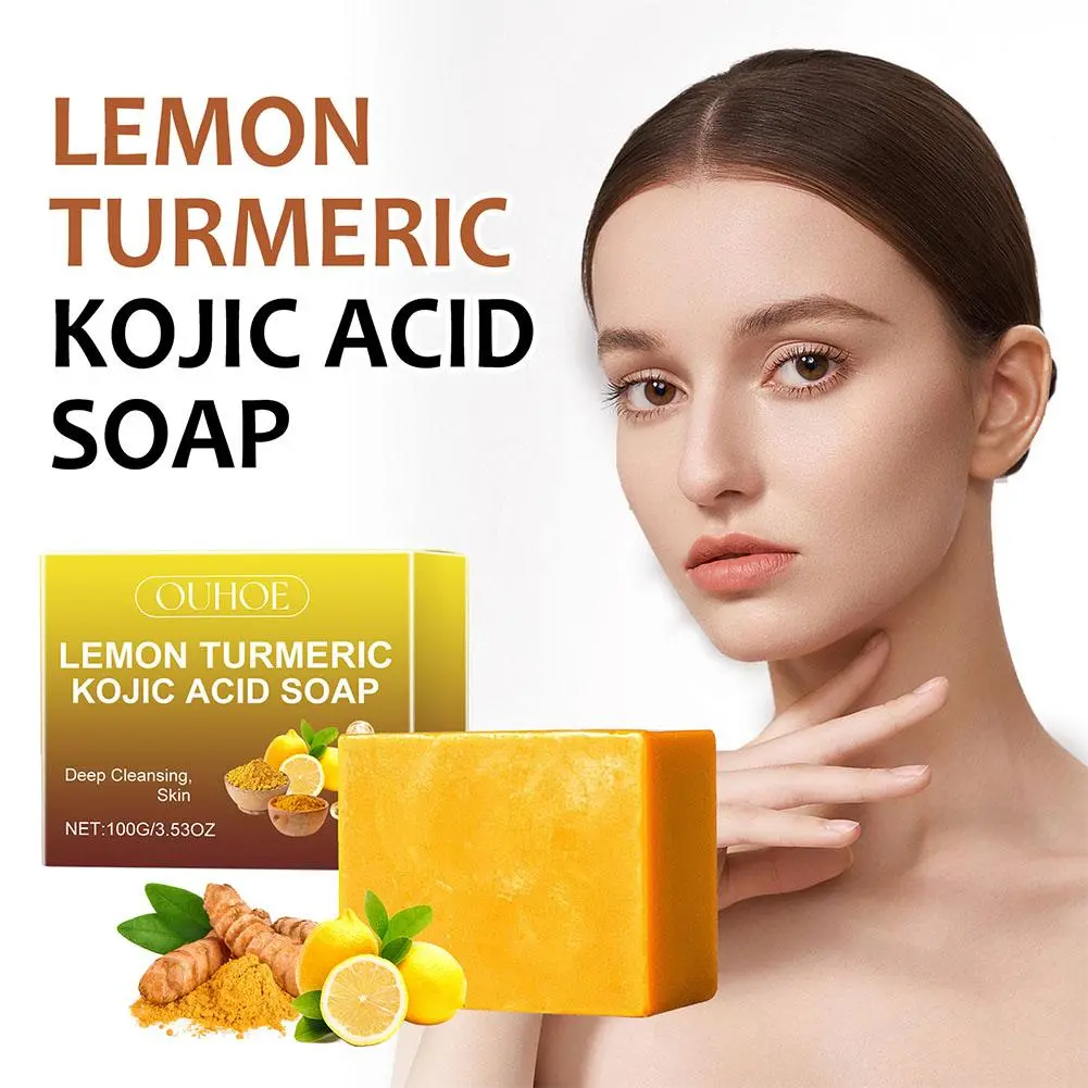 Lemon Turmeric Kojic Acid Soap