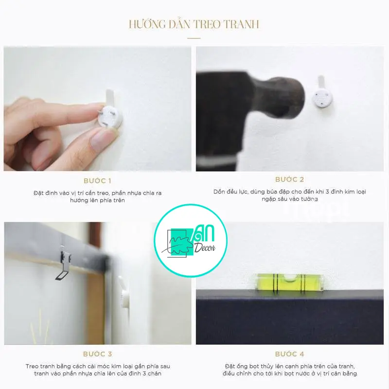 Tranh canvas treo tường biển và mặt trời decor 70 x 70 cm Treo Phòng Phòng Khách Decor Tường 4