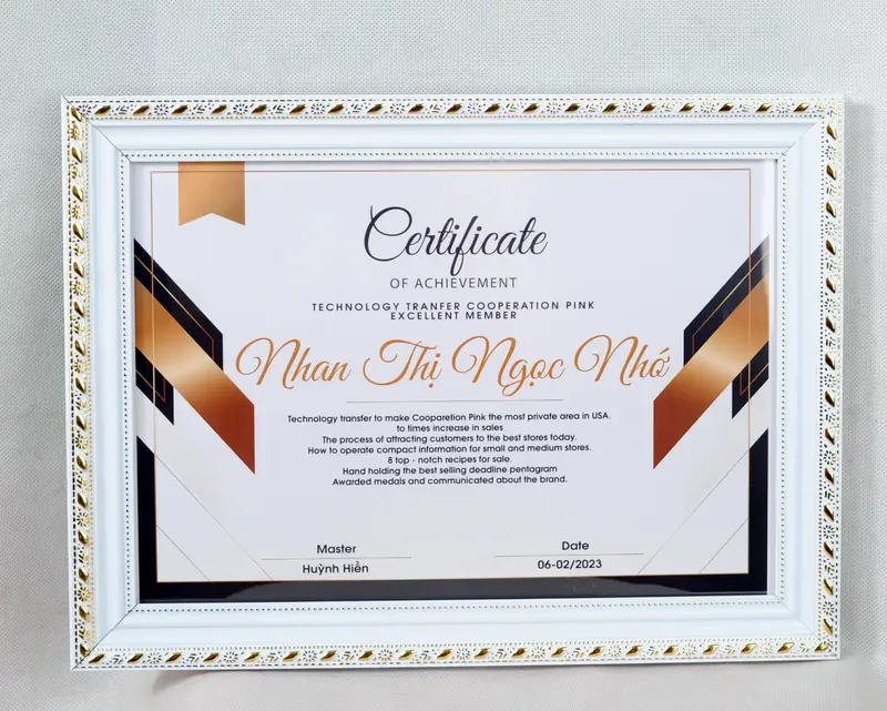 khung ảnh để bàn - khung ảnh treo tường - mặt mika giá rẻ Decor Khung Tranh 1