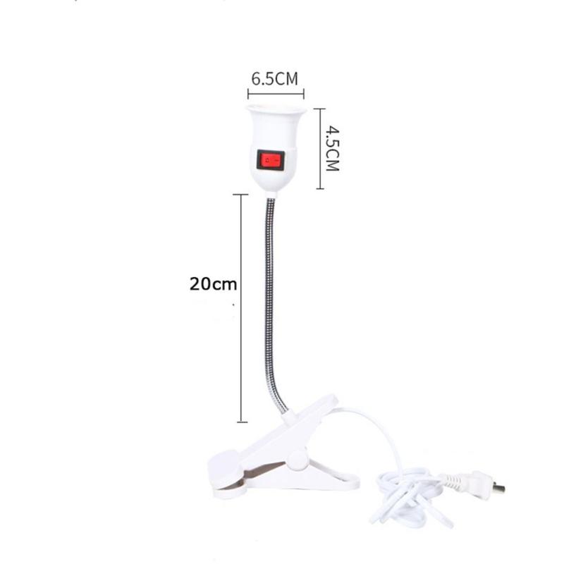 Adapter Converter Bulb Holder Bedside lampstand Lamp Base Light Socket Lamp Holder Clip lamp 2