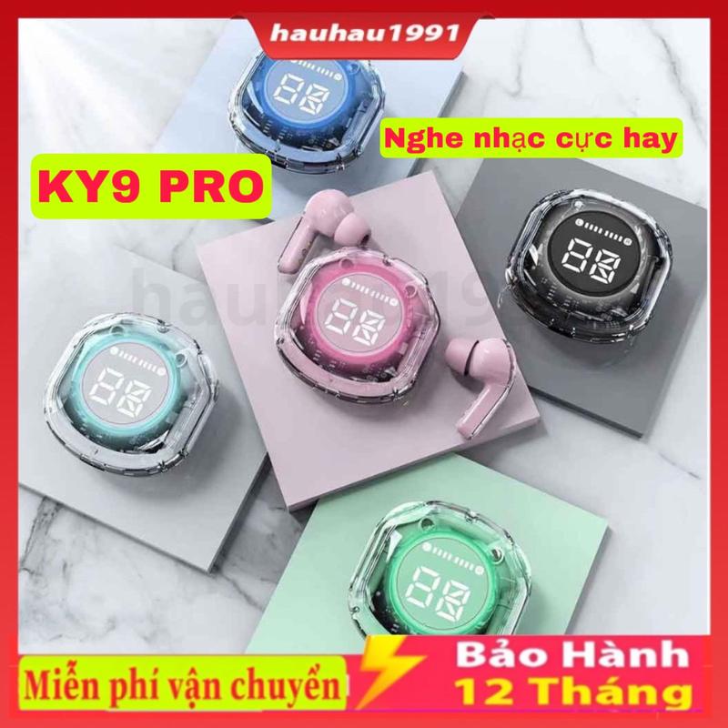 Tai Nghe Bluetooth Không Dây KY9 AIR39 Ultrapods Pro v5.3 Chạm Cảm Ứng Âm Thanh Hay Có Mic Đàm Thoại