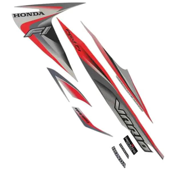 Sticker Body Kiri Silver Honda Vario 110 FI 871X0K46N00ZDL 2