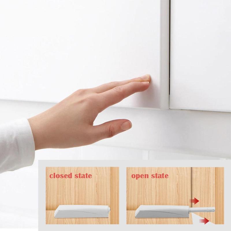 Product Introduction of Handleless Cabinet Door Rebounder Spring Wardrobe Pressure Wardrobe Pressure Spring Invisible N9A6 24