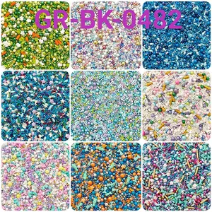 GR-BK-0482 Sprinkles 30gr ekor duyung donat wortel ikan kenari kerang