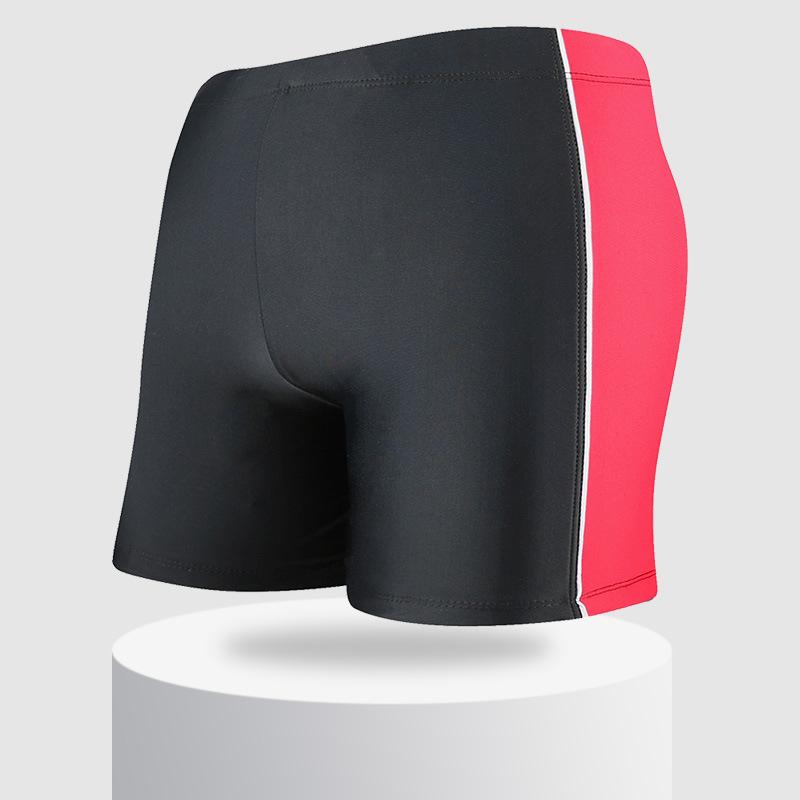 Swimming Trunks Men's plus Size 100.00kg Anti-Embarrassment Beach Loose Overweight Man Fat Guy Seaside Swimming Trunks 4