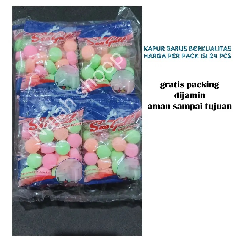 KAMPER BARUS WARNA Kapur isi 24 0