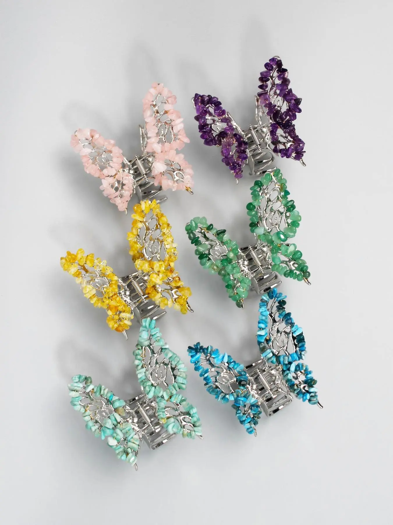 Butterfly Design Hair Claw, Fashionable Hair Accessories for Women & Girls, Trendy All-match & Exquisite Hair Jewelry for Birthday Gift
