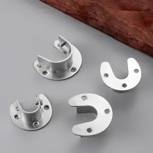 【SIAP】Breket Kaki Korden Stainless / Penyangga Batang Gorden / Curtain Rod Bracket