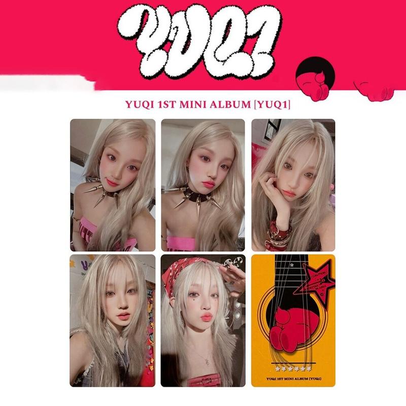 Product Introduction of Thẻ Ảnh YUQ1, Mini Album YUQI Đầu Tiên, (G) Tôi thích, Đĩa Đơn Yuqi, Thẻ Ảnh Soundwave Ktown4u 15