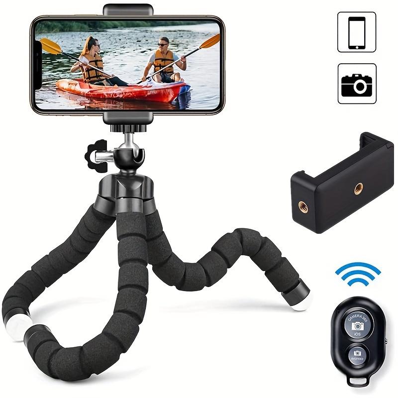 Gậy Chụp Ảnh điện thoại di động Bạch Tuộc Bọt Biển Linh Hoạt Mini, Điều Khiển Từ Xa Không Dây, Giá Đỡ Điện Thoại Di Động, Hoàn Hảo Cho iPhone Và Người Dùng Android, Lý Tưởng Để Chụp Ảnh Và Phát Sóng Trực Tiếp Selfie Phụ Kiện