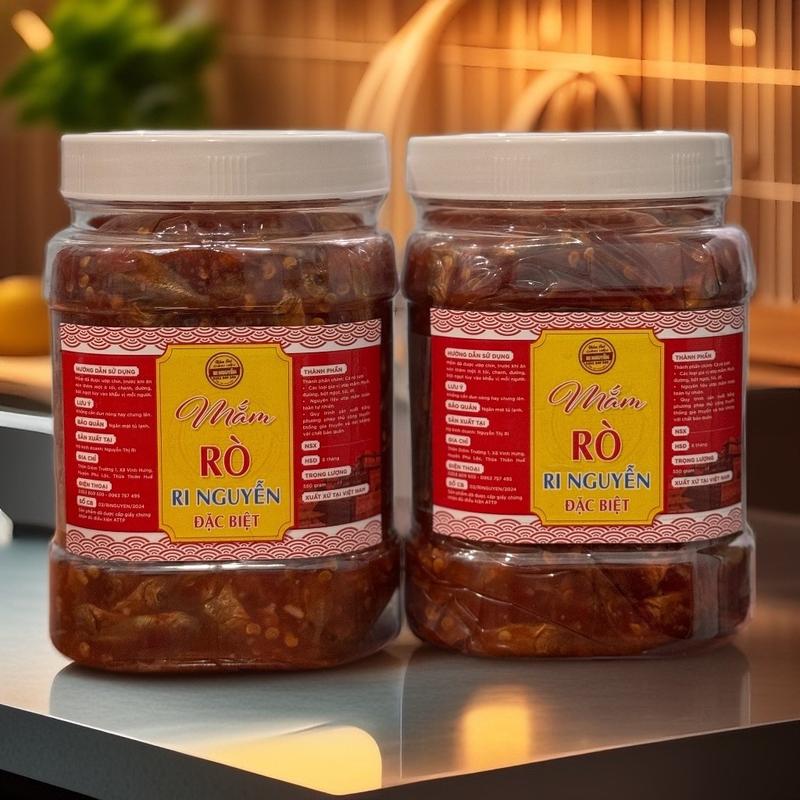 Mắm Cá Rò Combo 2Kg Huế Ri Nguyễn - Thực phẩm đóng hộp ăn liền Food