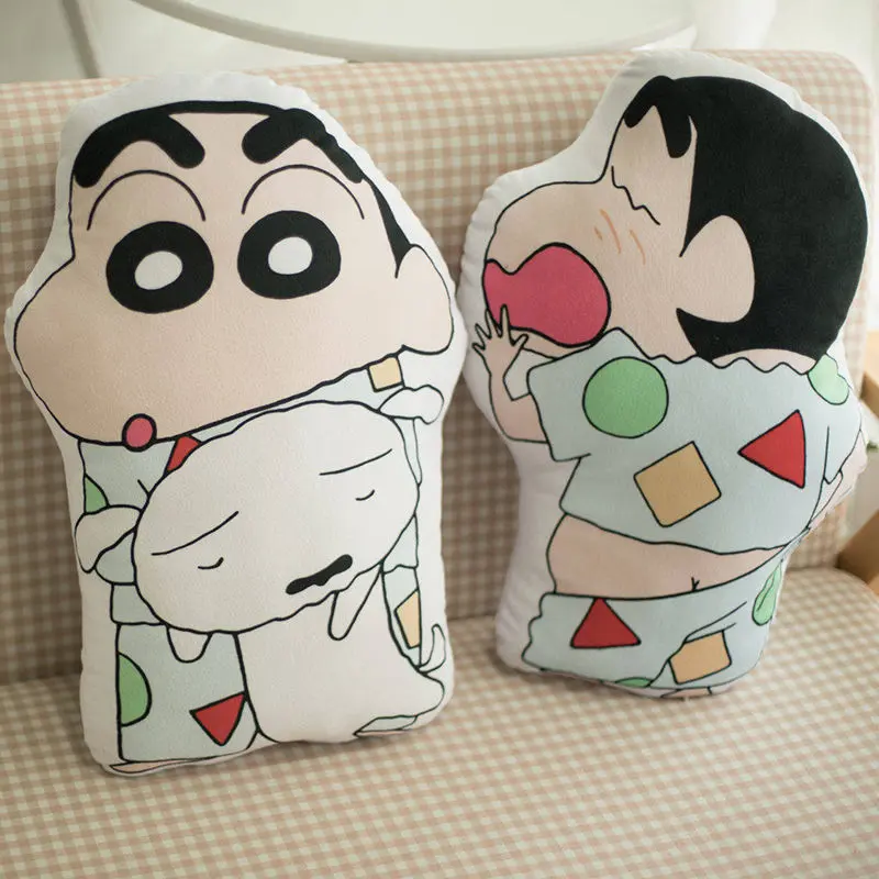 Đồ Chơi Gối Nhồi Bông Shin-chan Bút Chì Màu, Búp Bê Hoạt Hình Nhật Bản Dễ Thương, Thú Nhồi Bông Khủng Long Biến Hình, Quà Sinh Nhật Cho Nam Và Nữ