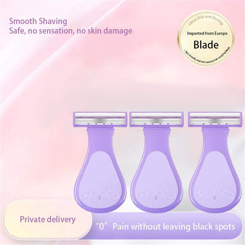 Product Introduction of Women's Shaving Knife Household Shaving Armpit Hair Leg Hair Pubic Hair Trimming Cleaning Private Shaving Knife Leg Shaving And Hair Removal Knife 32