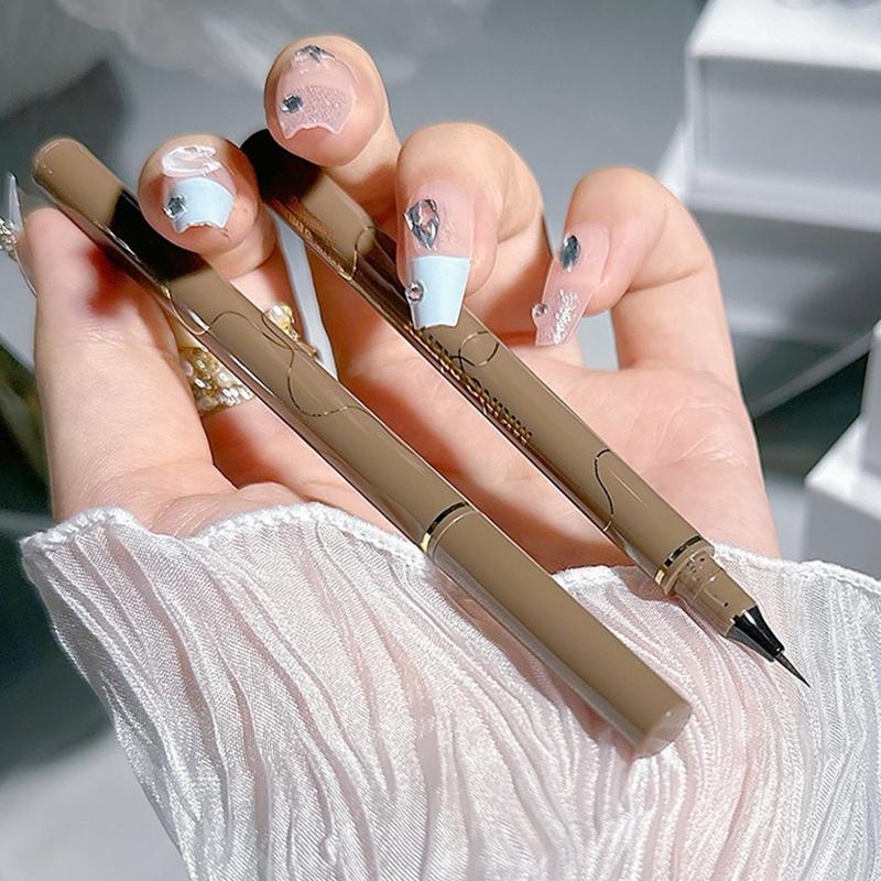 Product Introduction of Cotton-tipped Liquid Eyeliner Pen It Dries Quickly Is Waterproof Long-lasting Smooth Smudge-proof and Is An Eye Makeup Tool 10