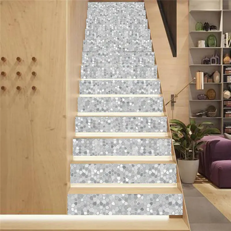 Stair Sticker, Tile Sticker, Peel and Paste Stair Sticker, Waterproof Removable Wall Sticker, Wall Decal 4