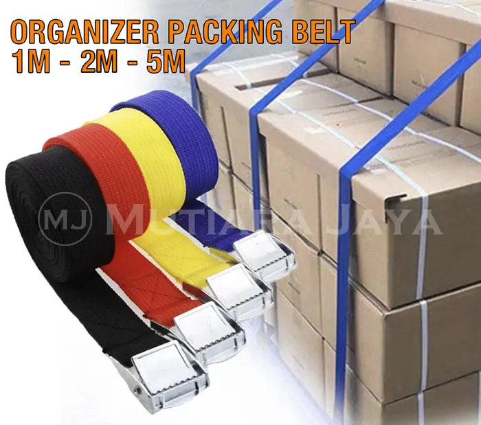 Tali Ikat Bagasi Motor Mobil Cargo Strap Packing Pengikat Barang