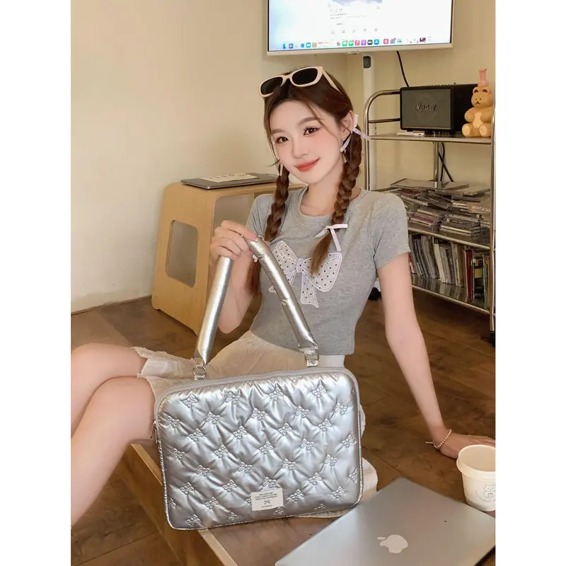 Korean Bow Laptop Ipad Bag | Tas laptop ipad Pita Korea 5