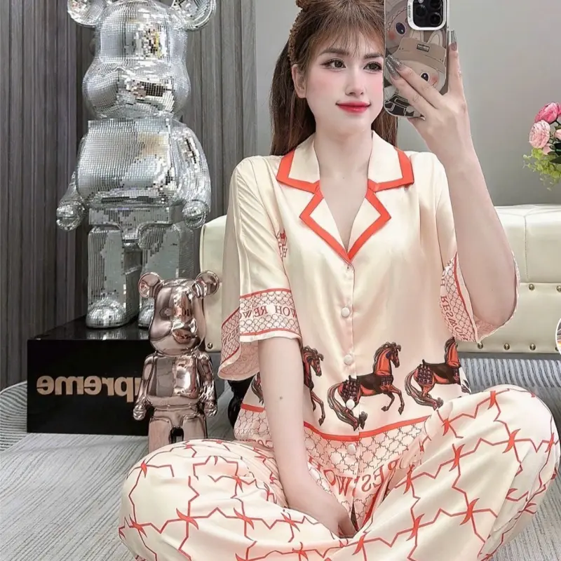 Đồ bộ Latin tơ tằm - Phong cách trẻ trung