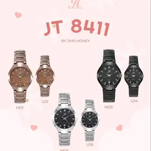 JT 8411 Jam Tangan Jimshoney Couple Cowok cewek