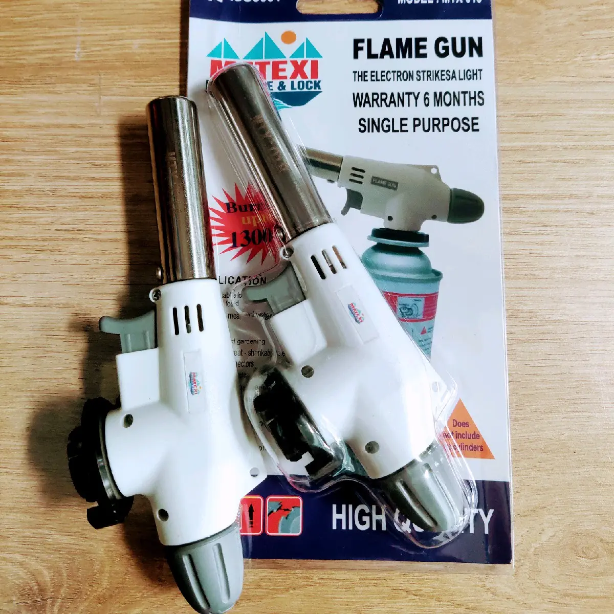 Bật lữa gas MTX 018 đa dụng thích hợp cho các quán ăn, nhà hàng, gia đình