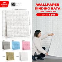 Gambar SPEEDS SNI Wallpaper Dinding Penghias Ruangan Motif Bata Bertekstur Kamar Timbul Anti Air Berstandar 205-11 - 11 K4mm dari Speedshome Kota Surabaya 1 Tokopedia