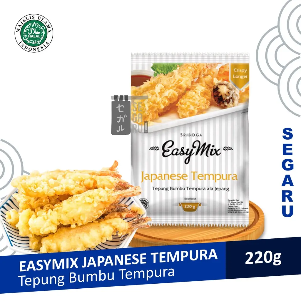 Tepung Easymix Japanese Tempura 220 gr Sriboga