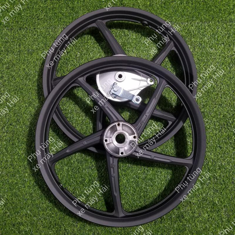 Bánh Mâm 5 Cây WAVE RS 100 Đĩa 4 ốc ( lỗ ) Đĩa Lõm Lắp Đặt Tương Thích Cho HONDA WAVE RS 100 WAVE S110 RSX 110 FUTURE 2006 Có Sử Dụng dây đồng hồ KM HTH1139 MSP 0077