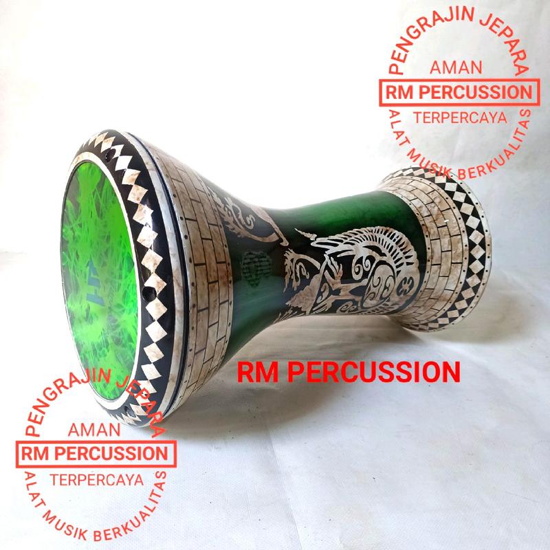 Darbuka 8 Inch Full Set Lengkap dengan Tas Busa dan Kunci L 3