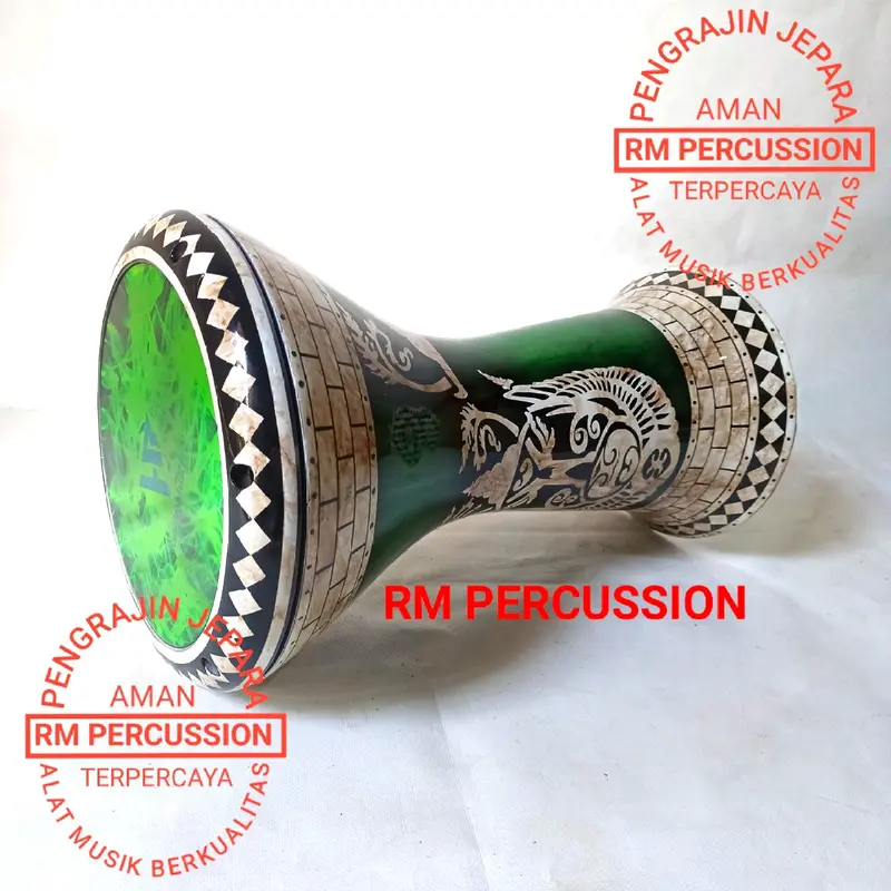 Darbuka 8 Inch Full Set Lengkap dengan Tas Busa dan Kunci L 2