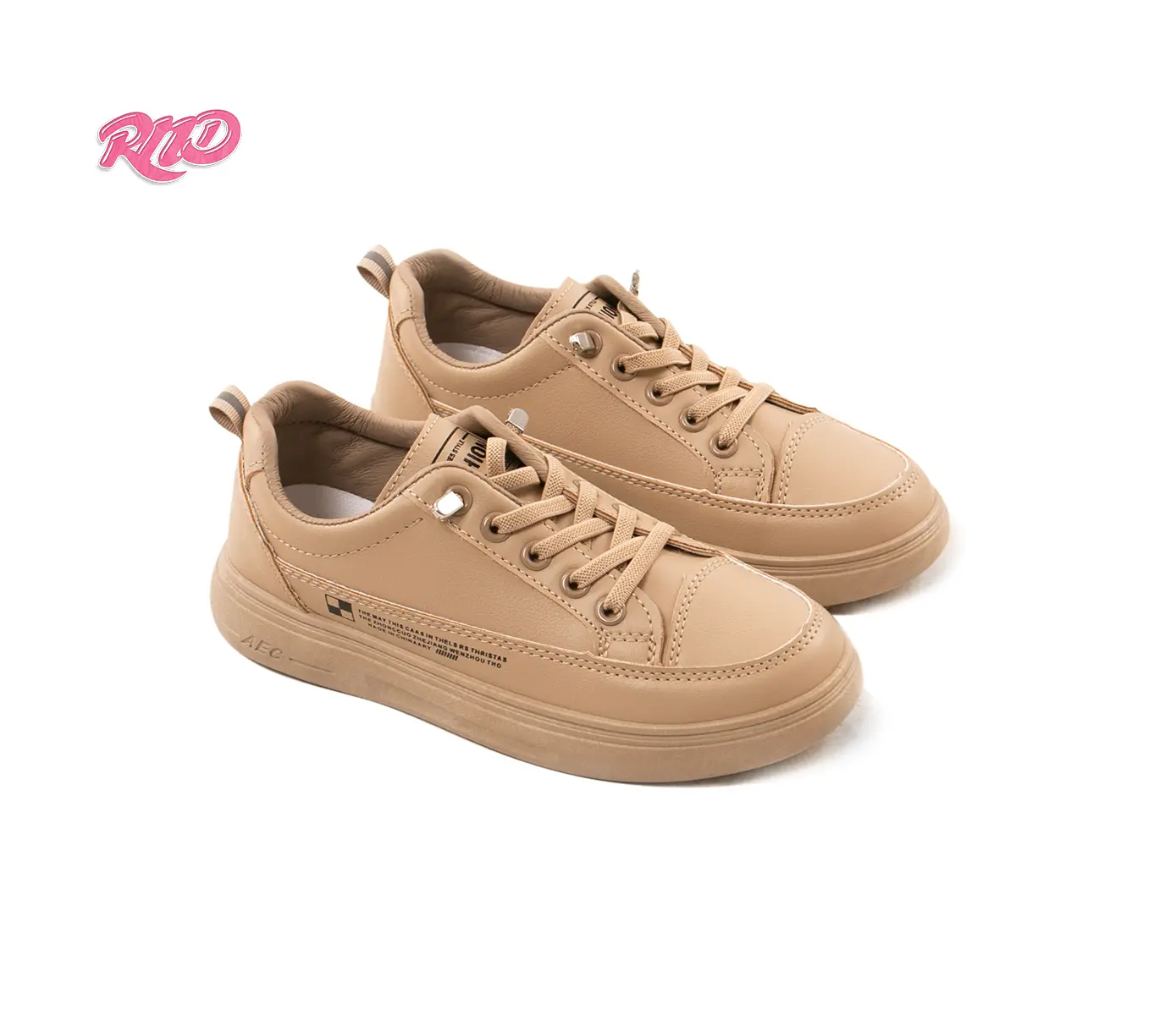 RND Alexa Sepatu Sneakers Olahraga Sport Kets Putih Hitam Wanita 1511