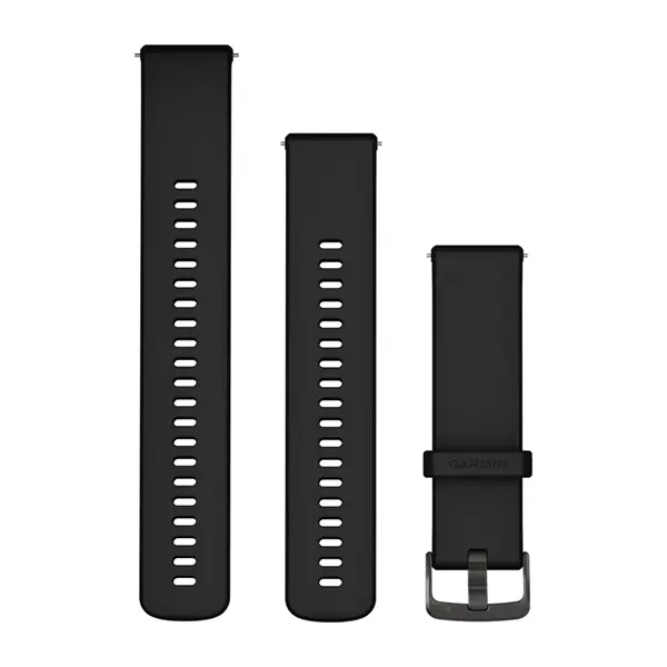 Phụ kiện đồng hồ thông minh Garmin Venu 3, 22mm Band, Black + Slate - Hàng chính hãng