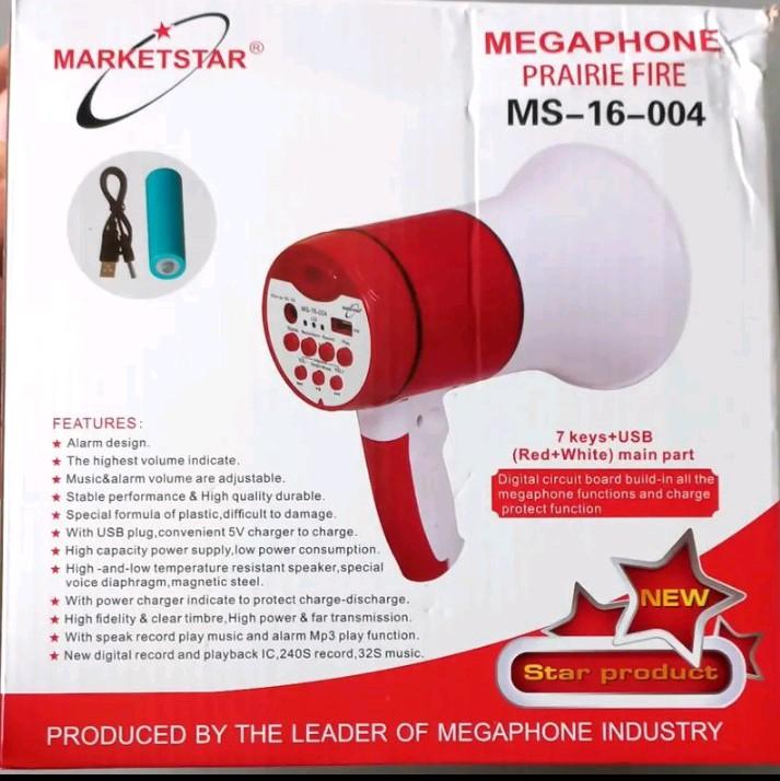 Loa Phóng Thanh- Bán Hàng Rong-Rao vặt- Ghi âm- Có Cổng USB - Còi Báo Động