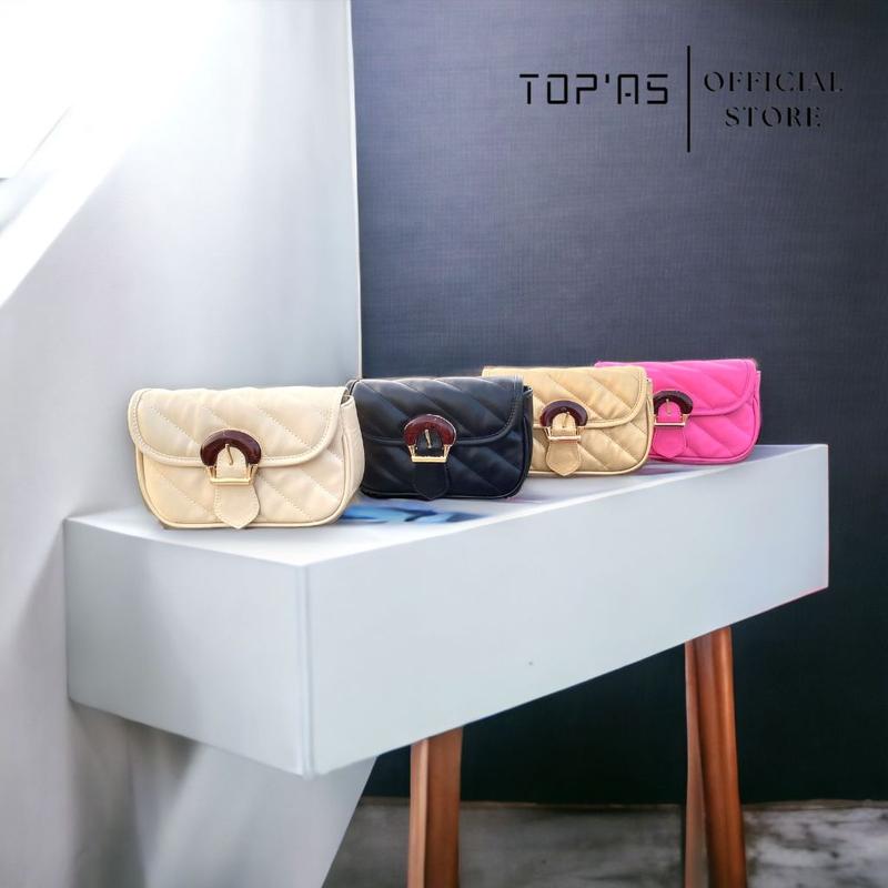 Tas Mini Sling Bag Premium Tas Rantai Anyam Wanita Terbaru - Slavina Mini Bag Kulit Slingbag Selempang 5