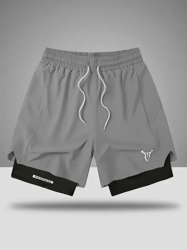Men's Regular Fit Letter Print Boxer Briefs, Breathable Comfortable Underwear for Daily Wear, Casual Men's Underwear for All Seasons 0