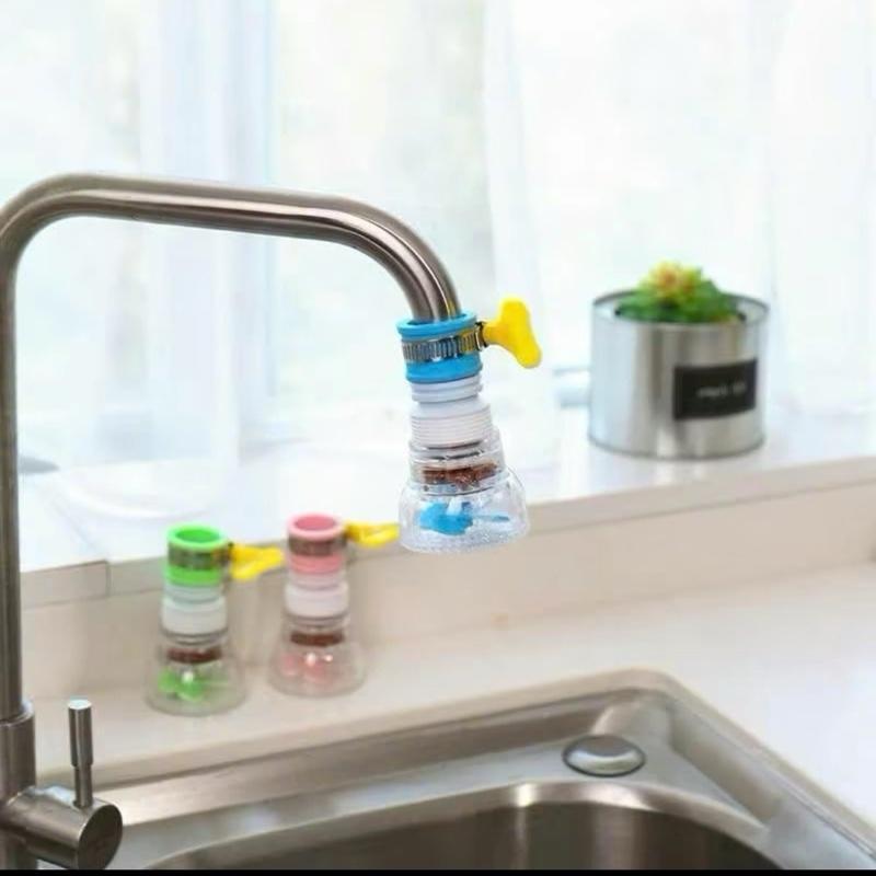 Vòi Lọc Nước  Rửa Bát Tăng Áp Xoay 360 Độ Có Thể Kéo Dài Chống Bắn 4