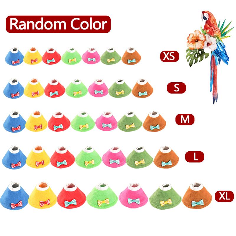 Product Introduction of Parrot Collar Recovery Collar Anti-Biting Pecking Injury Elizabeth Protective Collar For Birds Cloak Pets Warm Clothes #434264 48