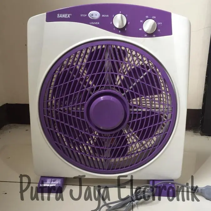 Kipas Angin Kotak Sanex 12 inch / Box Fan Sanex 12 inch 1