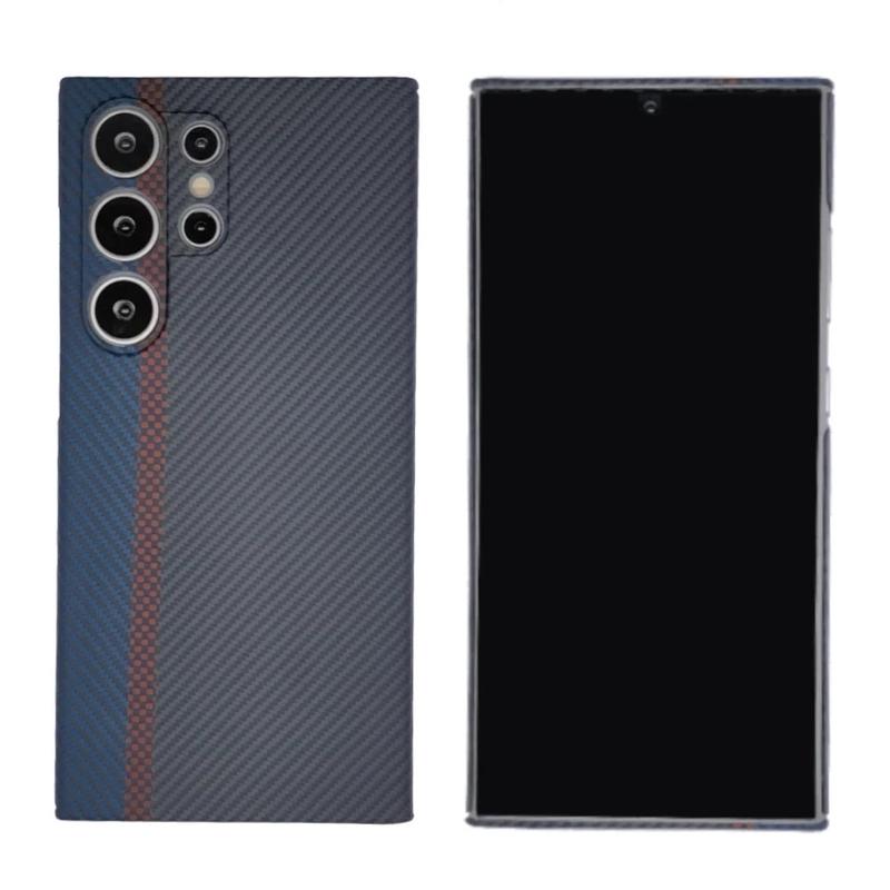 Product Introduction of Ốp Kevlar Sợi Carbon Thật, JUSTICASE, Dành Cho Samsung Galaxy S24 Và S23 Ultra Plus, Ốp Chống Sốc Mỏng Sợi Aramid Thương Mại 9