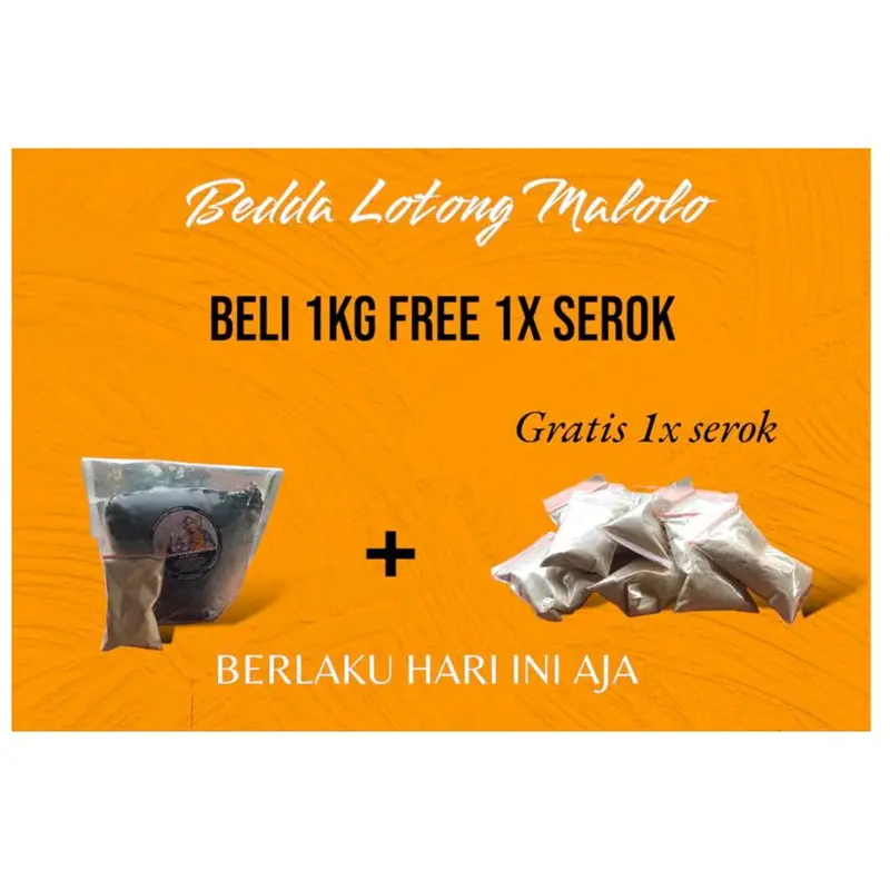 Bedda LOTONG malolo khas MANDAR 0